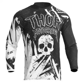 Детско мотокрос джърси THOR YOUTH SECTOR GNAR BLACK/WHITE