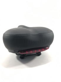  Bicycle seat with stop