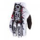 Детски мотокрос ръкавици O'NEAL MATRIX VILLAIN WHITE 2020