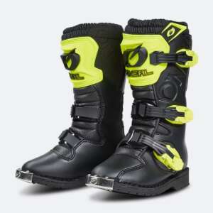 Детски мотокрос ботуши o'neal rider pro neon yellow