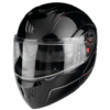 Отваряема каска MT ATOM SOLID GLOSS BLACK