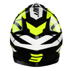 Мотокрос каска SHOT Pulse Revenge Black Neon Yellow White Glossy