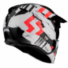 КАСКА MT STREETFIGHTER SKULL GLOSS PEARL WHITE - Image 2