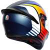 Каска AGV K1 POWER MATT DARK BLUE/ORANGE/WHITE - Image 6