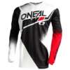 Мотокрос джърси O'NEAL RACEWEAR V.22 BLACK/WHITE/RED