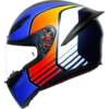 Каска AGV K1 POWER MATT DARK BLUE/ORANGE/WHITE - Image 3