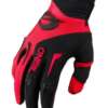 Детски мотокрос ръкавици O'NEAL ELEMENT RED/BLACK 2021