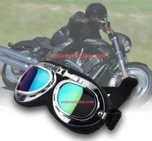 Ретро комлект каска тип канче и очила