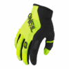 Детски мотокрос ръкавици O'NEAL ELEMENT RACEWEAR BLACK/NEON YELLOW V.24
