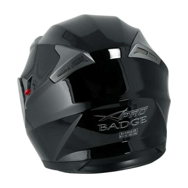 Шлем за мотор A-PRO BADGE BLACK - Image 3