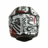 Мотокрос каска O'NEAL 3SERIES SCARZ V.22 BLACK/WHITE/RED - Image 4