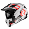 КАСКА MT STREETFIGHTER SKULL GLOSS PEARL WHITE - Image 3