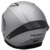 Каска шлем за мотор A-PRO BADGE SILVER - Image 3