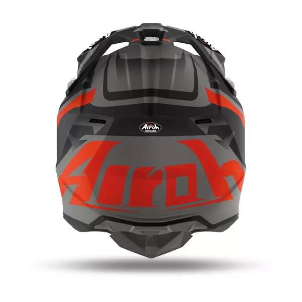 Мотокрос каска AIROH WRAAP SEQUEL ORANGE MATT - Image 2