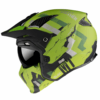 КАСКА MT STREETFIGHTER SKULL MATT GREEN - Image 2