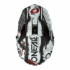 Мотокрос каска O'NEAL 3SERIES SCARZ V.22 BLACK/WHITE/RED - Image 3