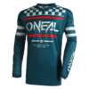 Мотокрос джърси O'NEAL SQUADRON V.22 TEAL/GRAY
