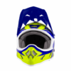 Мотокрос каска O'NEAL 3SERIES FUEL BLUE/HI VIZ - Image 2
