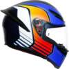 Каска AGV K1 POWER MATT DARK BLUE/ORANGE/WHITE - Image 4