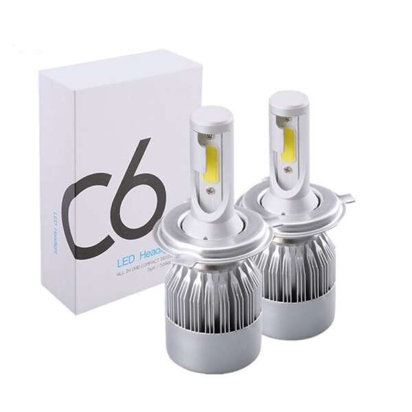 LED крушки за фарове C6 H4 за къси и дълги - Image 3