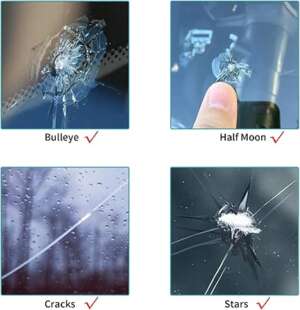 за спукано стъкло