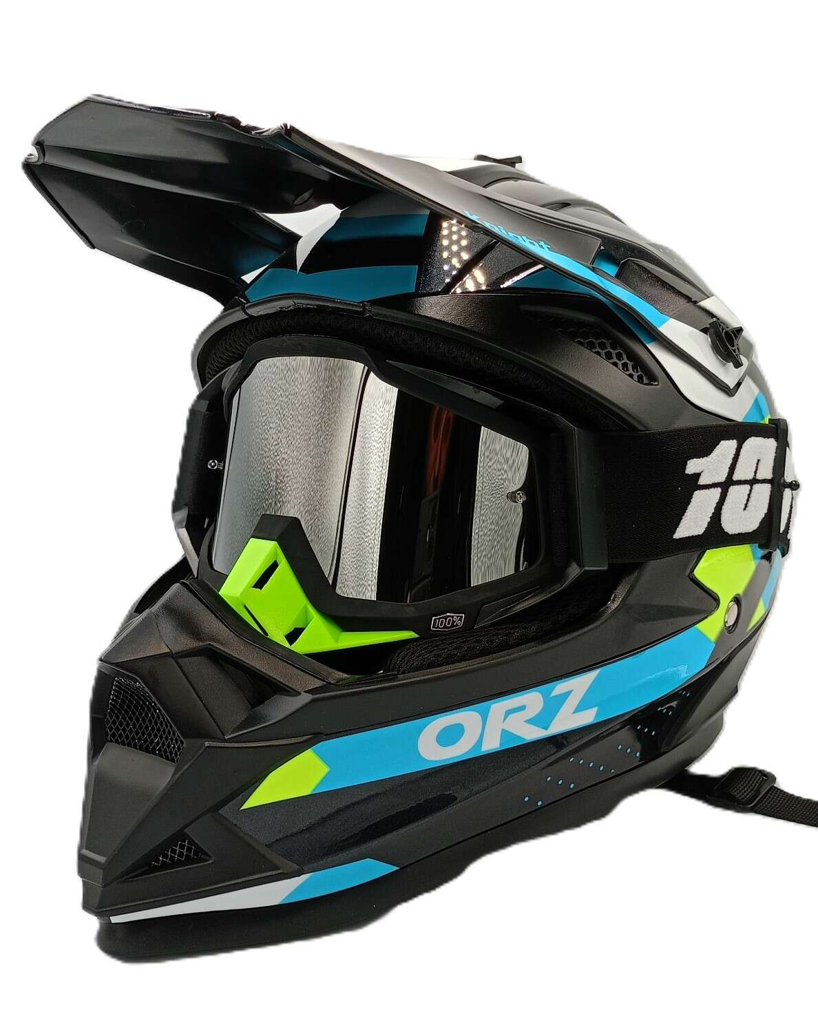 комплект кросова каска и очила