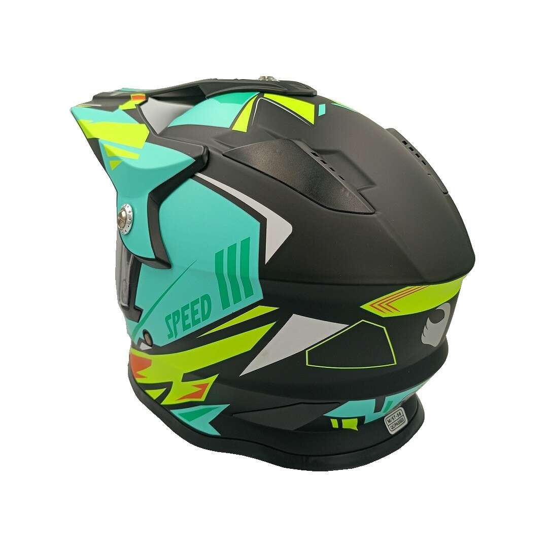 Детска кросова атв каска с визьор