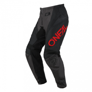 Детски мотокрос брич O'NEAL ELEMENT RACEWEAR BLACK/GRAY/RED V.25