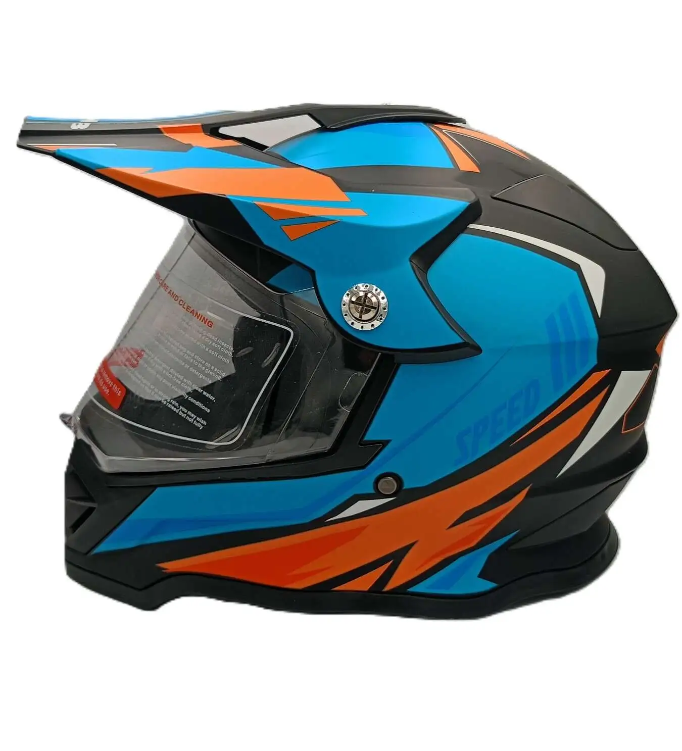 Комплект детско юношеска кросова каска с очила - Image 5