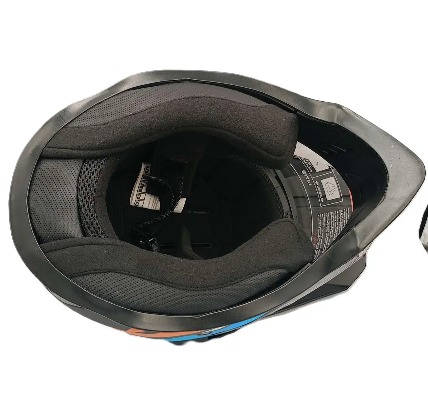 Комплект детско юношеска кросова каска с очила