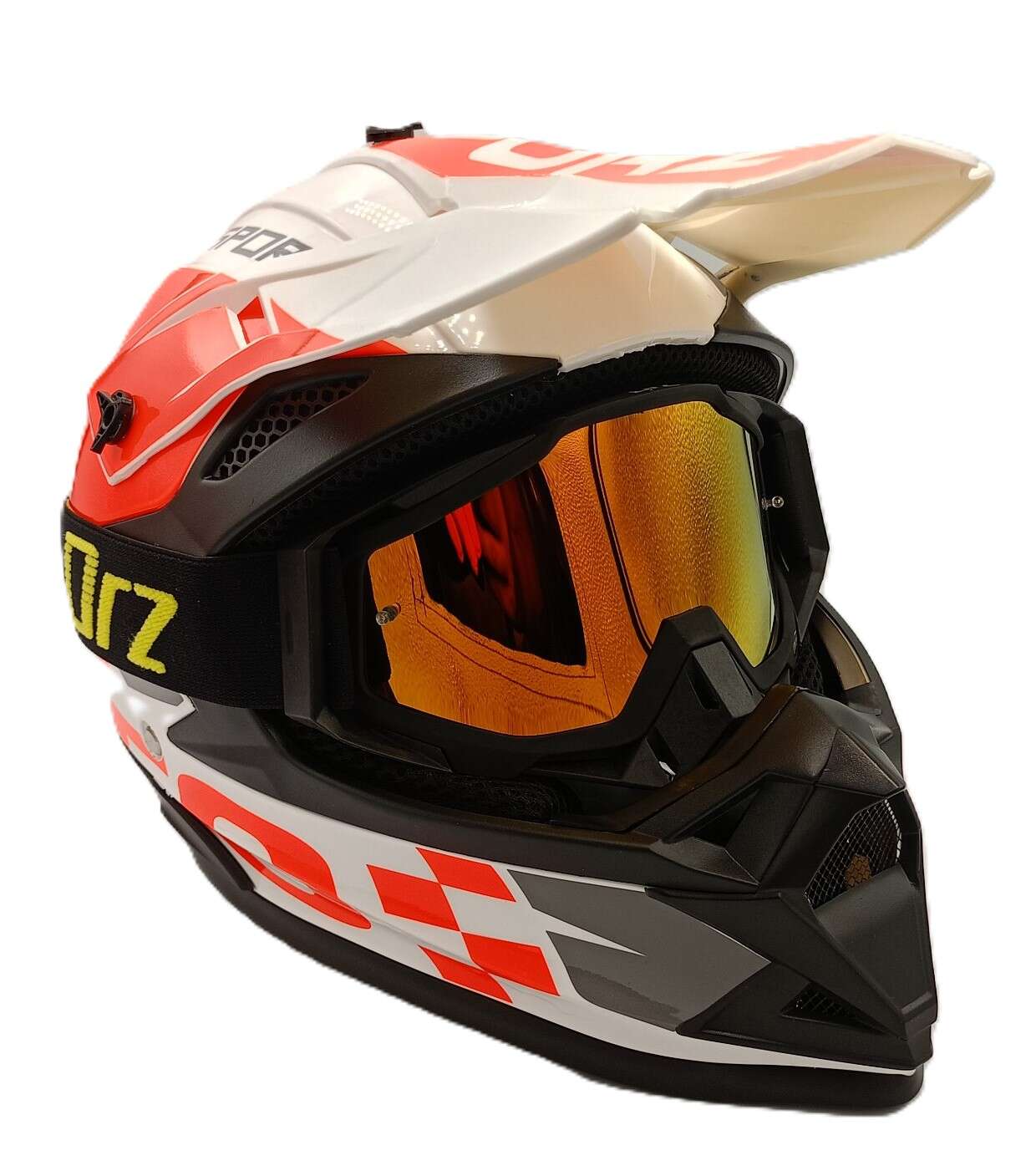 Комплект кросова каска очила и ръкавици - Image 11