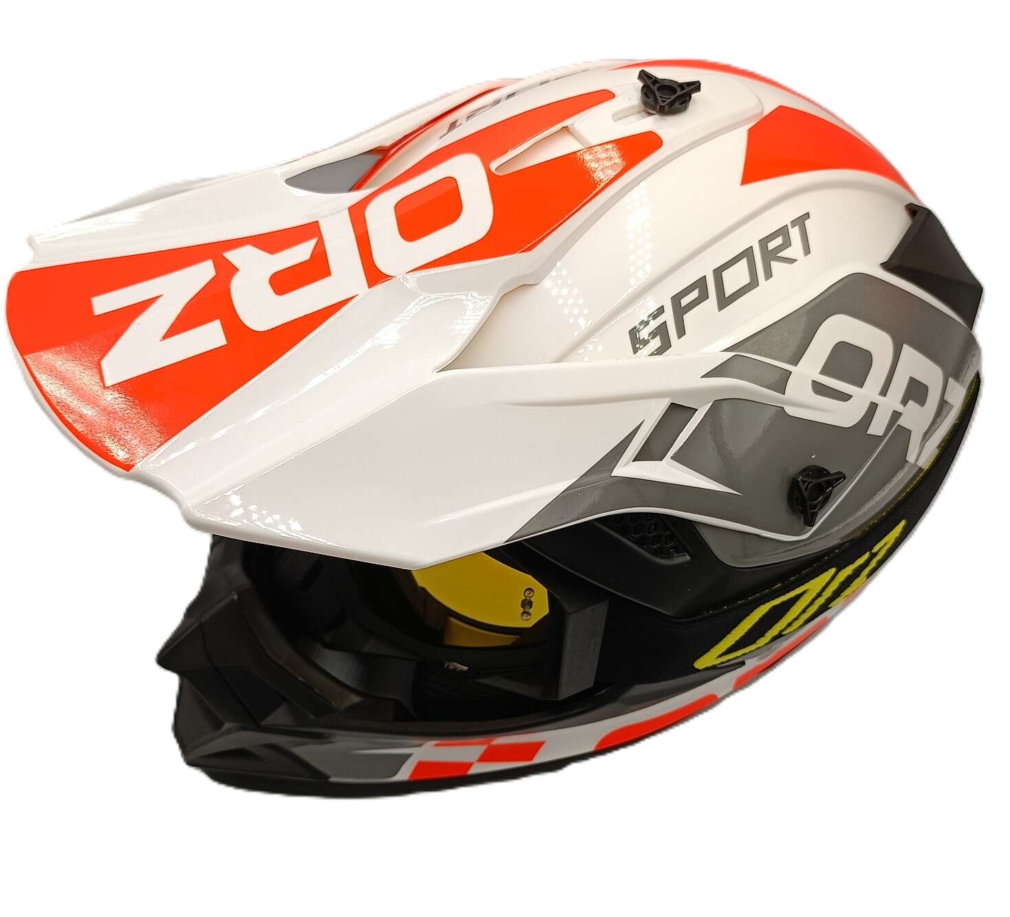 Комплект кросова каска очила и ръкавици - Image 3