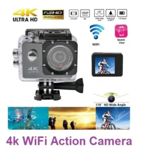 Екшън камераUltra HD 4K 30FPS WiFi 2.0 инча