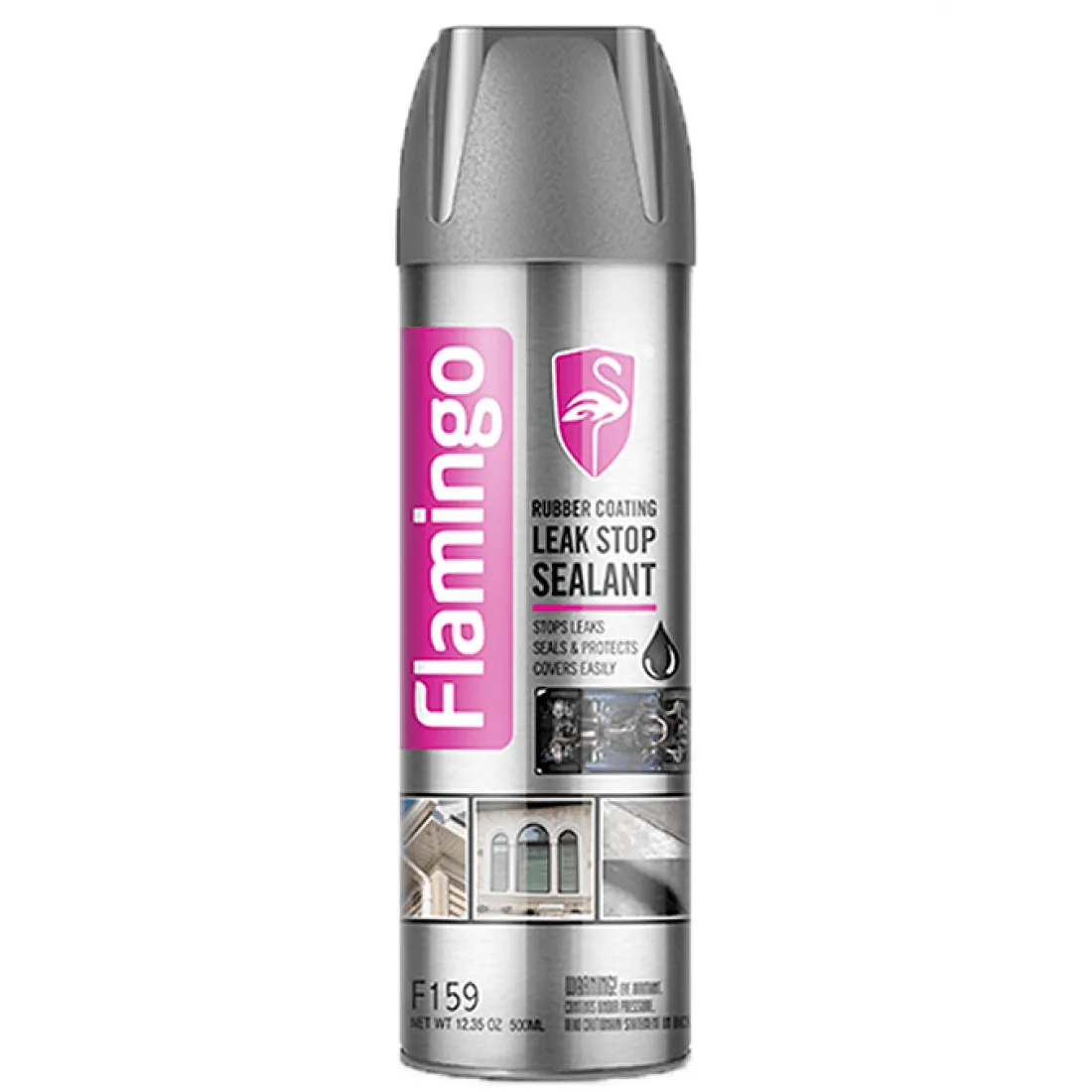 Спрей за моментално спиране на течове FLAMINGO 500мл - Image 2