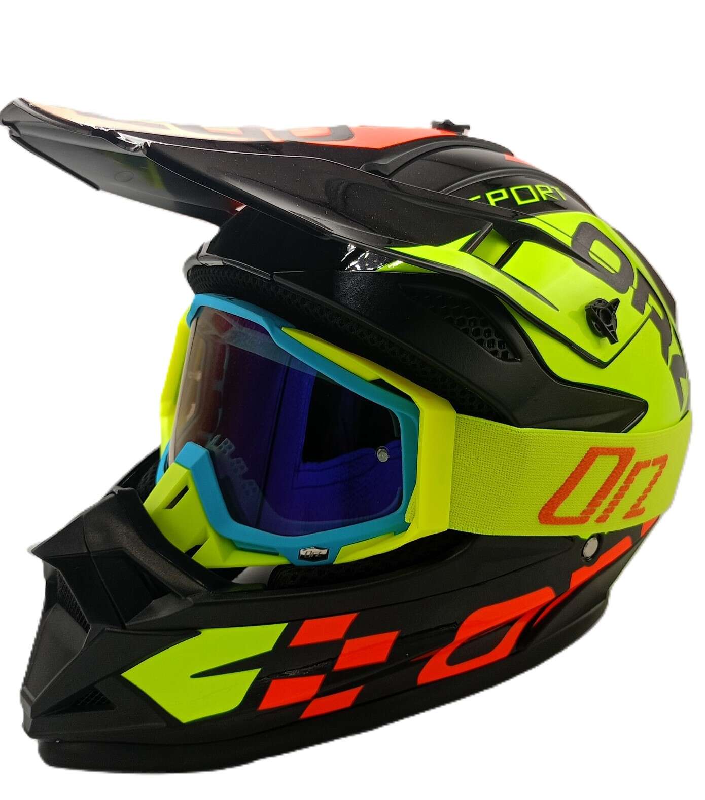 Комплект кросова каска и очила ORZ 144105 - Image 6