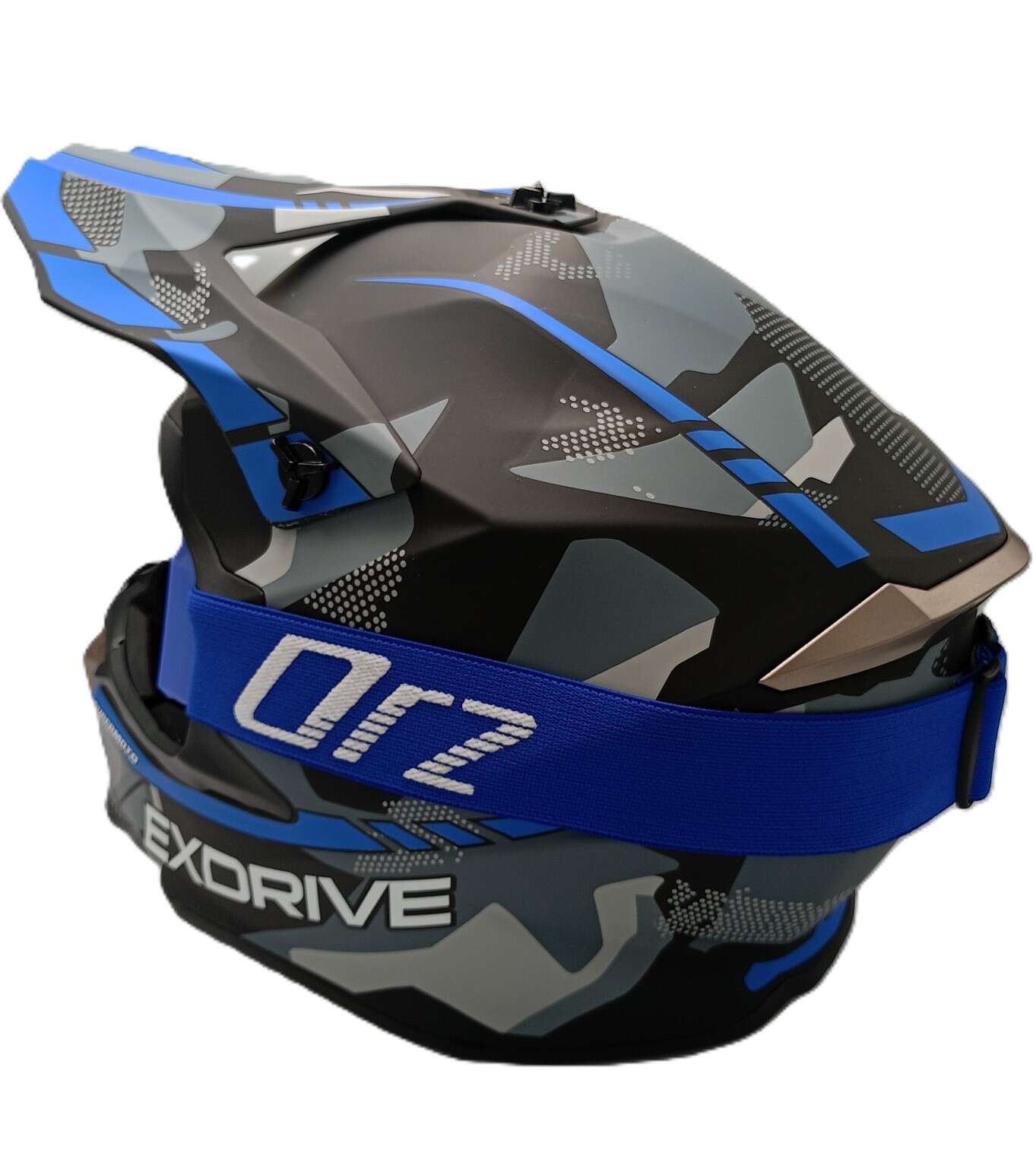 Комплект кросова каска атв и очила ORZ - Image 3