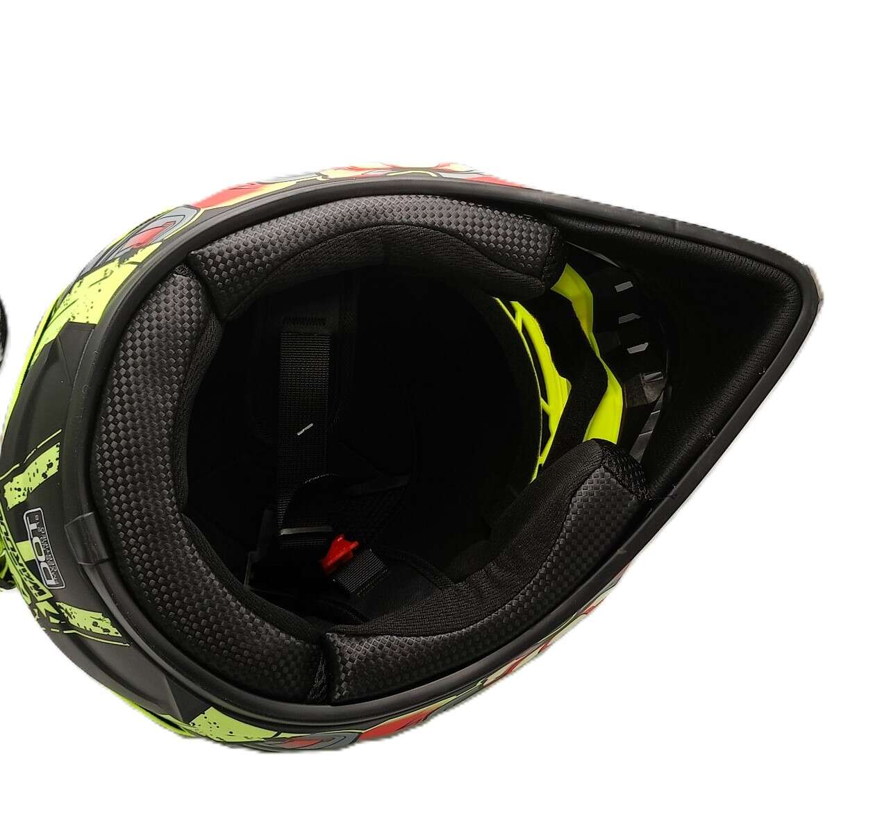 Детско юношески мото крос комплект каска очила ръкавици наколенки и налакътници 218199 - Image 10