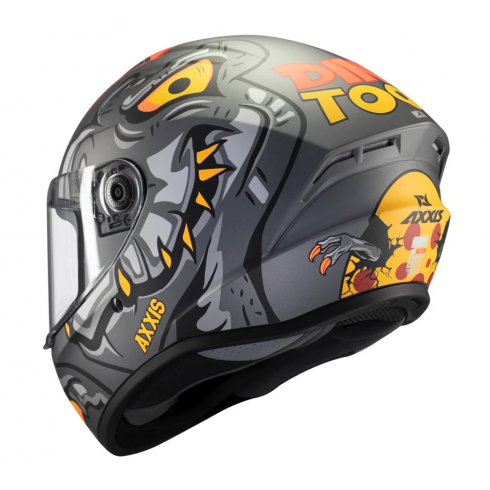 Каска AXXIS DRAKEN S DINOTOON B5 - Image 2