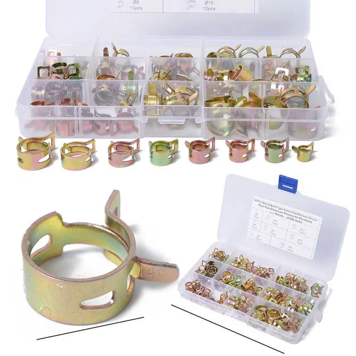 Скоби за маркуч 80 броя 8988 - Image 2