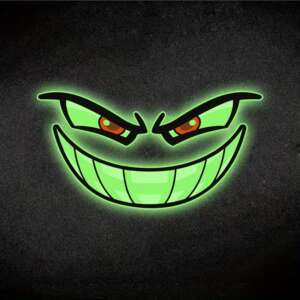 Светещ стикер за коли и мотори