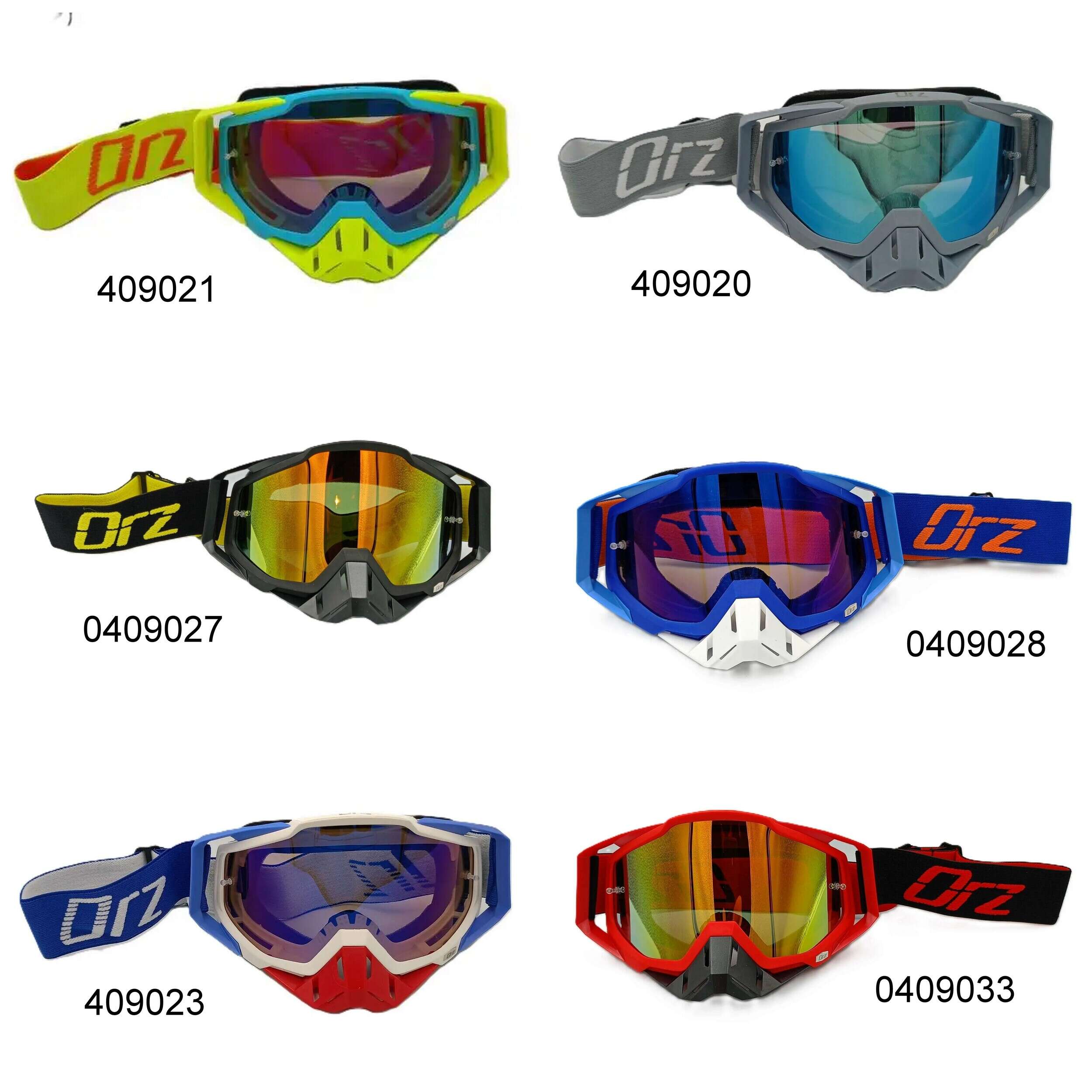 Детски крос атв комплект каска очила ризница наколенки - Image 3