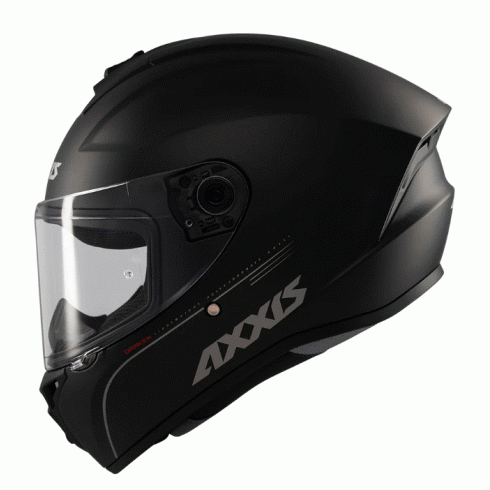 Каска AXXIS DRAKEN S SOLID A11 MATT BLACK - Image 2