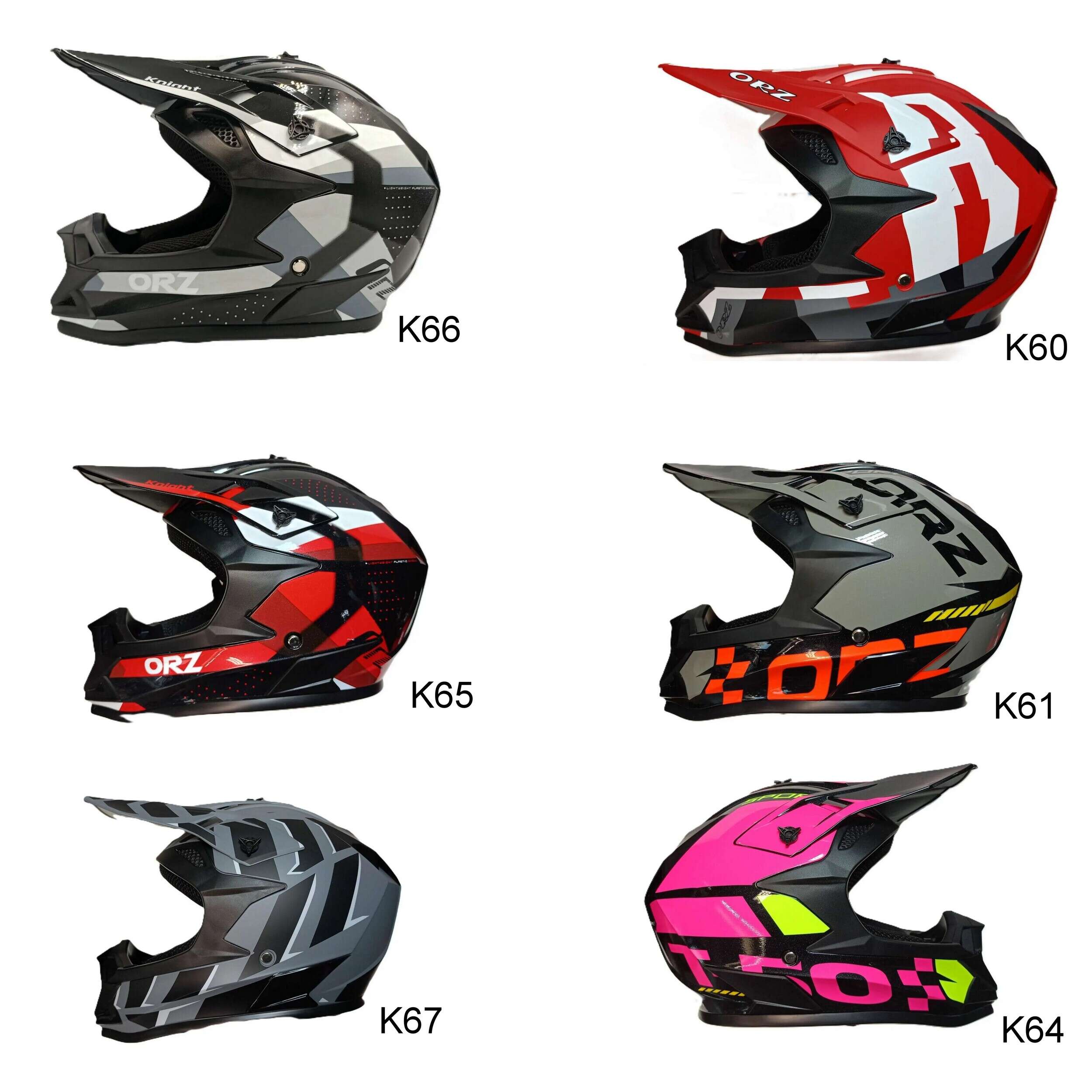 Детски крос атв комплект каска очила ризница наколенки - Image 2