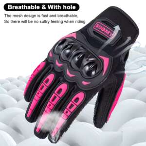 Дамски ръкавици за мотор с протектори 98521