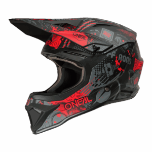 Каска O'NEAL 1SERIES VIBRANT BLACK/RED V.26
