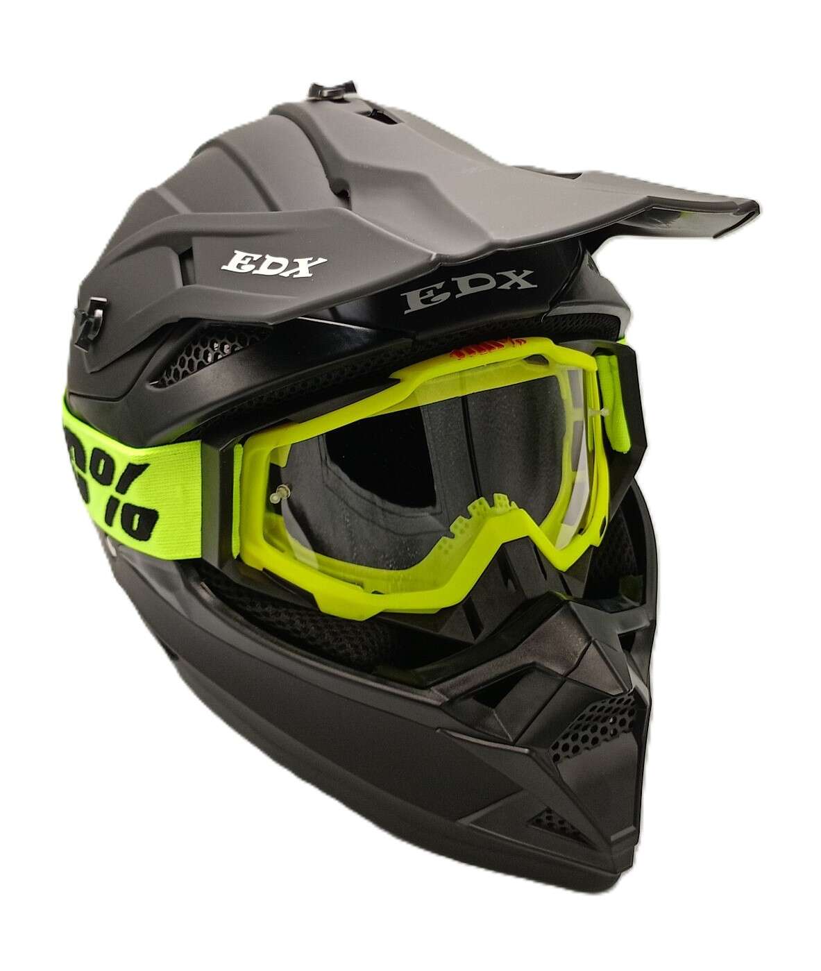 Кросова каска атв с очила комплект 200159 - Image 7