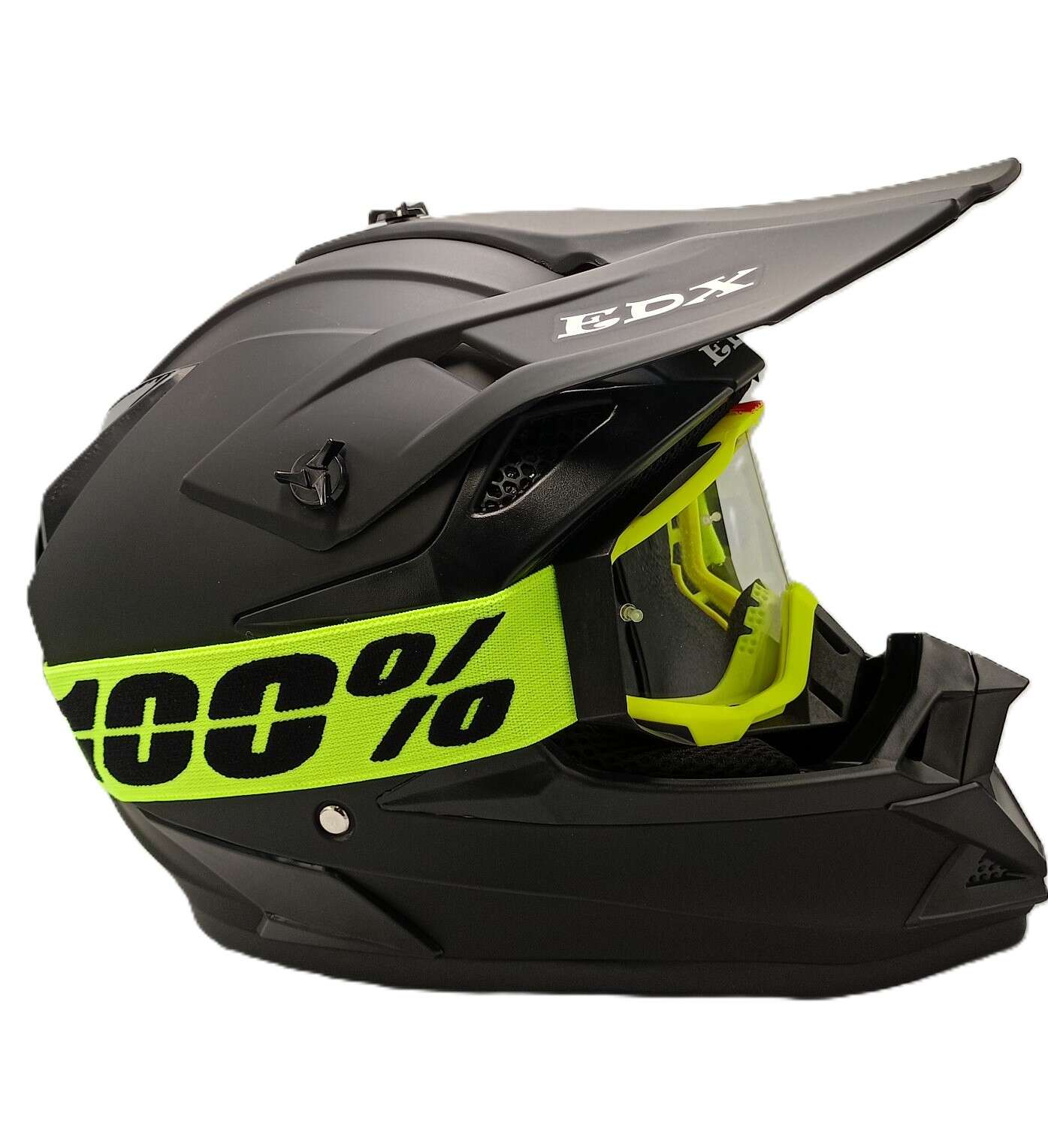 Кросова каска атв с очила комплект 200159 - Image 5