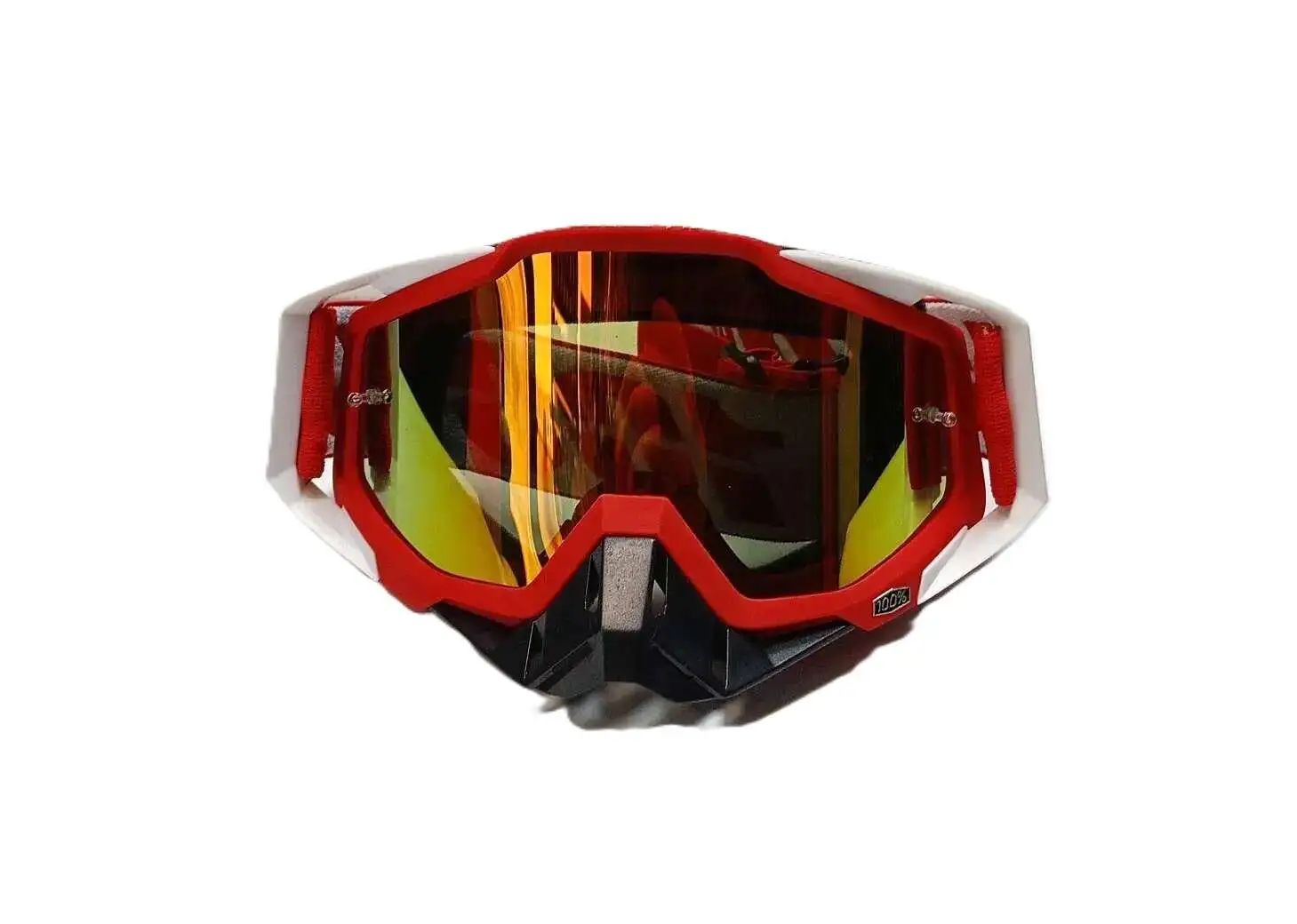 Крос атв комплект каска очила ризница и ръкавици - Image 7