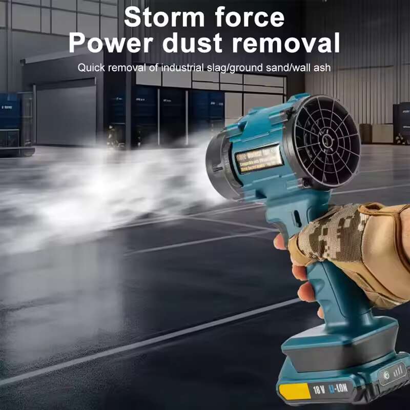 Въздушен турбо пистолет духалка за автомивка сняг листа - Image 4