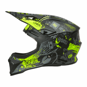 Каска O'NEAL 1SERIES VIBRANT BLACK/NEON YELLOW V.26